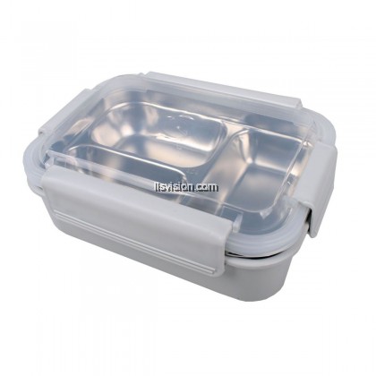 LLS PP Stainless Steel Lunch Box
