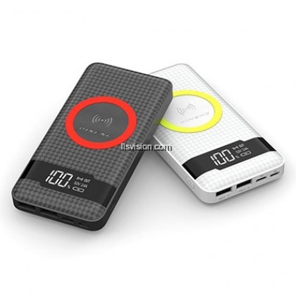 PINENG PN-886 10000mAh Qi Wireless Polymer Power Bank