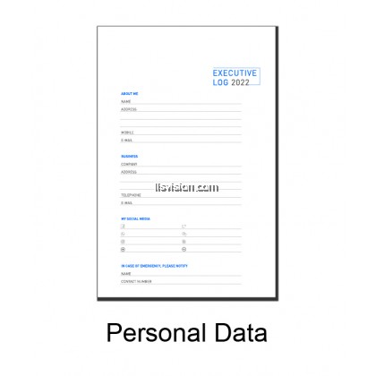 LLS Personal Notebook Thermo PU Chicago