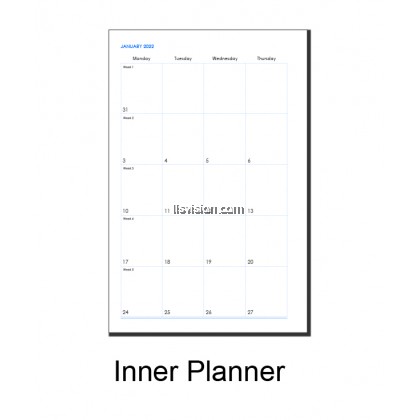 LLS Personal Notebook Thermo PU Chicago