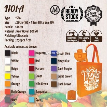 LLS A4 Non Woven Bag (N01A)
