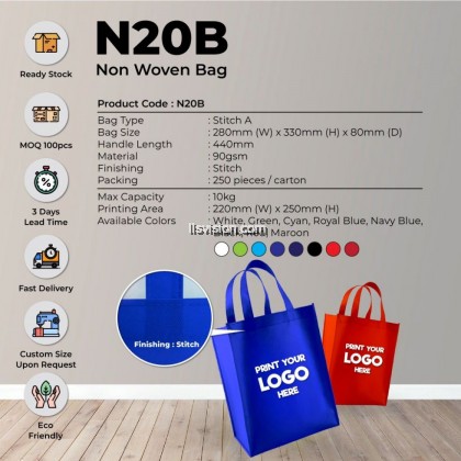 LLS A4 Non Woven Bag (N20B)