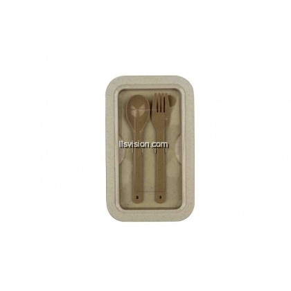 LLS Wheat Straw Lunch Box 850ml