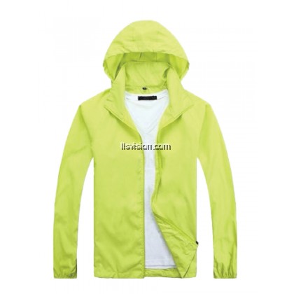 Ultifresh Beam Lightweight Microfiber Hoodie Jacket In A Bag (AKJ01)