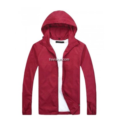 Ultifresh Beam Lightweight Microfiber Hoodie Jacket In A Bag (AKJ01)