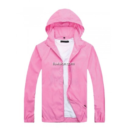 Ultifresh Beam Lightweight Microfiber Hoodie Jacket In A Bag (AKJ01)