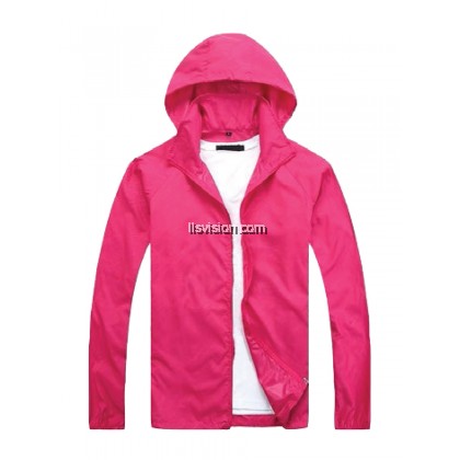 Ultifresh Beam Lightweight Microfiber Hoodie Jacket In A Bag (AKJ01)