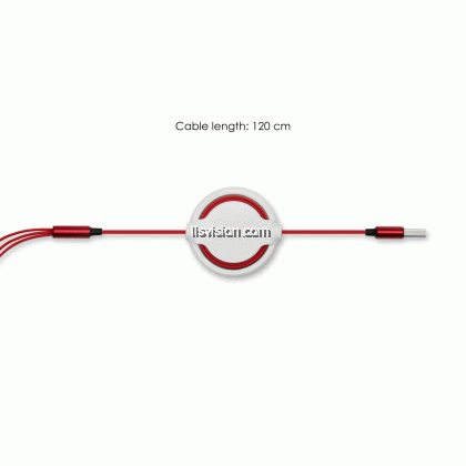 LLS HURRICANE - Charging Cable (3 in 1)