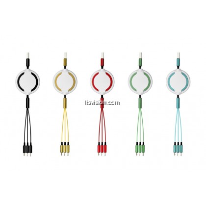 LLS HURRICANE - Charging Cable (3 in 1)