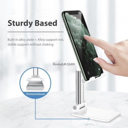 LLS Foldable - Adjustable Height & Multi Angle Mobile & Tablet Stand