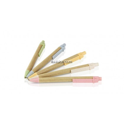 LLS  POPPY - Eco Paper Ball Pen