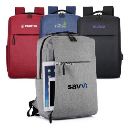LLS 15.6'' KYLE Laptop Backpack with USB Port