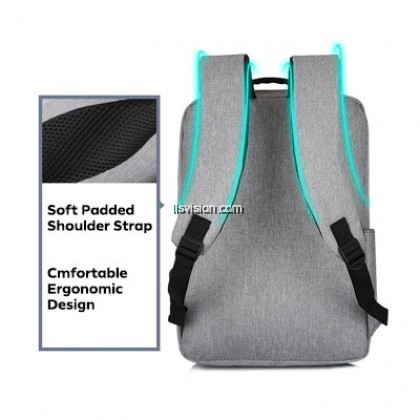 LLS 15.6'' KYLE Laptop Backpack with USB Port