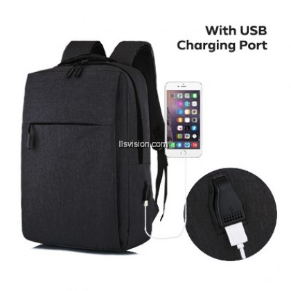LLS 15.6'' KYLE Laptop Backpack with USB Port