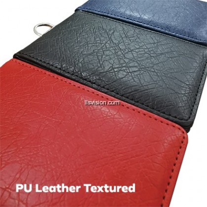 LLS Magnetic PU ID Holder Flip Open Wallet