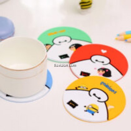 LLS Rubberised Soft PVC Coaster