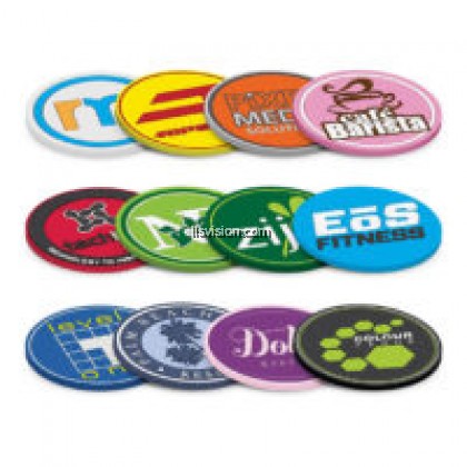 LLS Rubberised Soft PVC Coaster