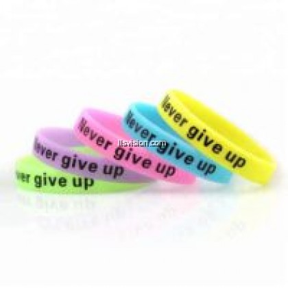 LLS Glow in Dark Silicone Wristband